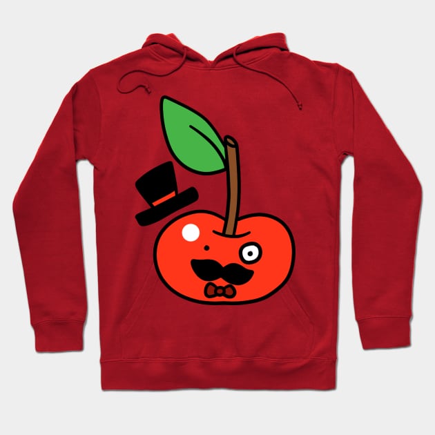 Fancy Cherry Hoodie by saradaboru